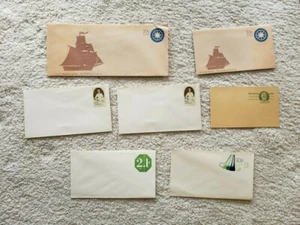 US U571 10c Compass Rose Bicentennial Era #6 & 10 Plain Envelope & more Vintage - Picture 1 of 9
