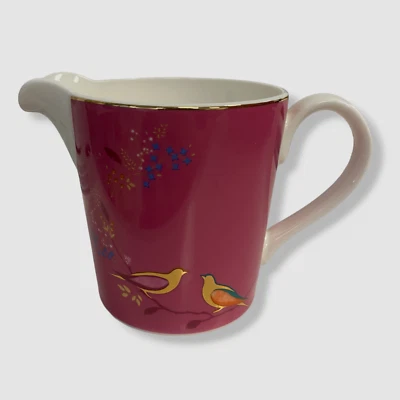 $33 Sara Miller Pink Chelsea Collection Cream Jug - Image 1 of 4