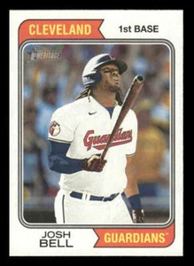 2023 Topps Heritage #399 Josh Bell Cleveland Guardians - Picture 1 of 2
