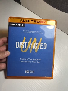 Undistracted: Capture Your Purpose Rediscover Your Joy, Audiobook MP3-CD - Picture 1 of 11