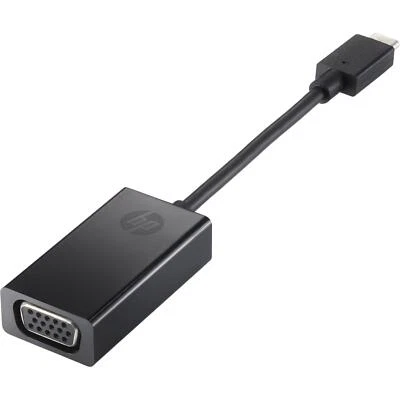 HP USB-C Male to VGA Female External Video Adapter N9K76UT N9K76UT#ABA D-Sub NiB - Image 1 of 2