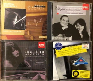 (4 Posten) Martha Argerich CDs ~ Debütkonzert ~ Tolle Pianisten ~ Gebraucht - Bild 1 von 2