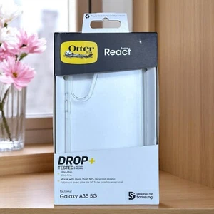 For Samsung Galaxy (A35 5G) Official Genuine Otterbox Phone Case Cover - Clear - Picture 1 of 10