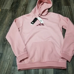 Adidas Men’s Harden Foundation Pullover Wonder Mauve Small Pink Basketball - Picture 1 of 19
