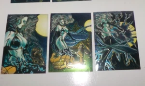 1995 Chaos Comics Evil Ernie Trading cards, Metamorphosis sub set 1-3 #70,71,72 - Picture 1 of 2