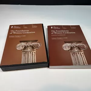 The Great Courses The Foundations of Western Civilization 8-Disc DVD Set + Book - Imagen 1 de 3
