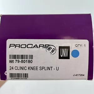 New ProCare Knee Splint Knee Size 24" Length 79-80180 - Picture 1 of 5