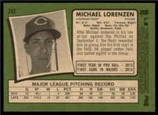 2020 Topps Heritage Base #242 Michael Lorenzen - Cincinnati Reds