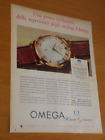 OMEGA 30 MM GENEVE OROLOGIO ANNO 1956 ANNI '50=PUBBLICITA=ADVERTISING=WERBUNG