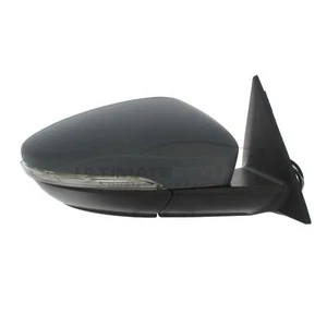 VW Beetle 2012-> Electric Door Wing Mirror Primed Cover Drivers Side Right Hand - Picture 1 of 24