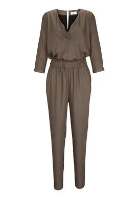 Rick Cardona Damen Designer-Overall, khaki - Bild 1 von 4