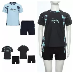 Kinder Jungen Top Mit Bottoms Baden Badeanzug Schwimmbad Bademode Aktiv UPF 50+ - Bild 1 von 29