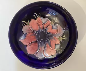 Walter Moorcroft Bowl C. 1950s in the Anemone Design – Diameter 14.0 CM - Picture 1 of 4