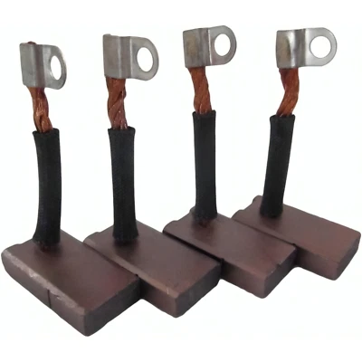 Yamaha Starter Generator Brush Set (1979+) G1/G2/G8/G9/G14/G16/G19/G22 Golf Cart - Imagen 1 de 2