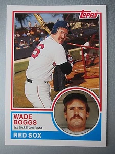 2006 Topps Rookie of the Week #23 Wade Boggs 83 - Picture 1 of 2
