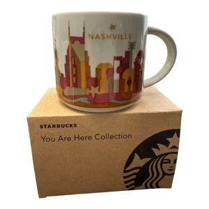 Starbucks 2013 Nashville Tennessee You Are Here YAH Coffee Mug Cup New in Box - Picture 1 of 5