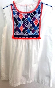 CREWCUT sleeveless embellished lined sun dress girls 14 - Picture 1 of 2