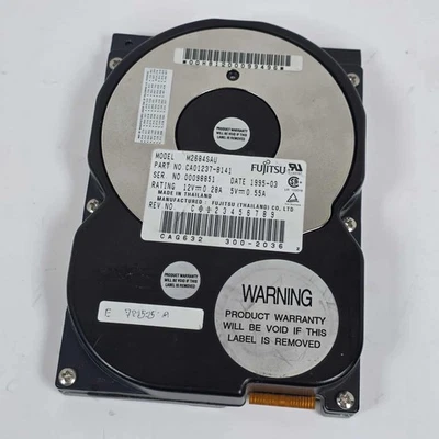 Fujitsu M2684SAU  3.5" 540MB 50 Pin 4500RPM SCSI  HDD - Image 1 of 4