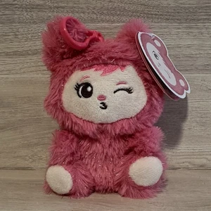 Lababies - Mimi (rosa) Glitzermonster Clip On Plüsch - Bild 1 von 3