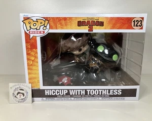 How to Train Your Dragon 2 #123 Hiccup with Toothless Funko Pop! Rides New - Picture 1 of 6
