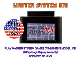Master System Kai, Power Base Game Converter for Master System / Genesis, NEW