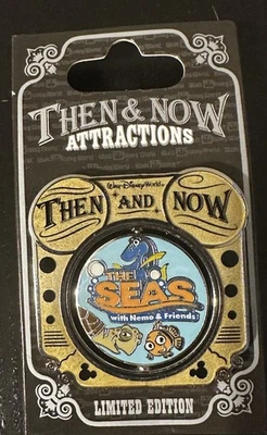 Disney тогда и сейчас Pin моря в моря с Немо и друзей спиннер новый LE 1000 - Изображение 1 из 2