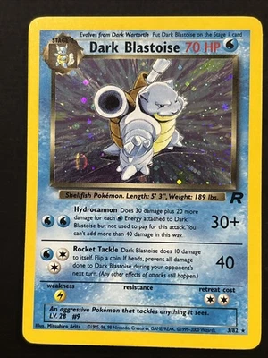 Dark Blastoise 3/82 Team Rocket Holo - Image 1 of 4