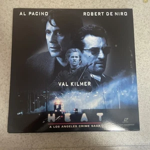 Heat Laserdisc Widescreen Robert De Niro & Al Pacino & Val Kilmer, Cult Classic - Imagen 1 de 4