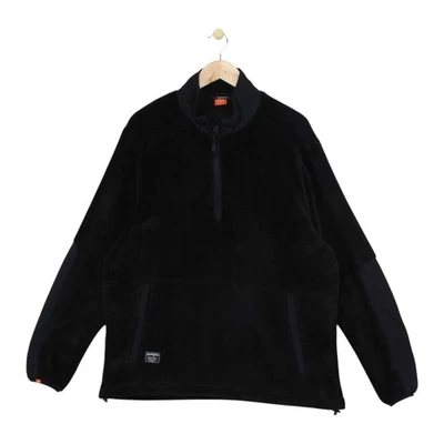 Pentagon 1/4 Zip Fleece Mens Size L Black Teddy Full Zip Outdoor - Image 1 of 4