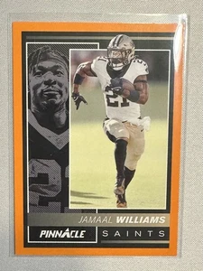 2024 Jamaal Williams Orange Parallel Panini Encore Football[66/99][#142][Saints] - Picture 1 of 2