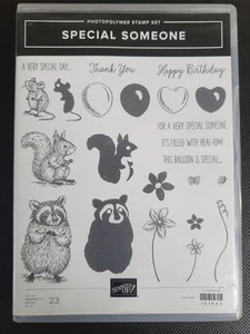 Stampin' UP! Special Someone 23 Stamp Set Raccoon Squirrel Mouse Retired - Picture 1 of 3