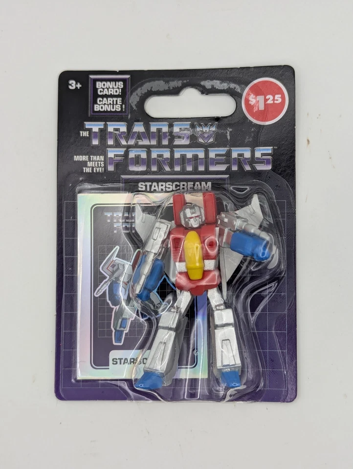 2019 Hasbro Transformers Mini Limited Edition Soundwave and Starscream X3 Each