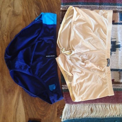 UNDERWEAR BREIFS MANSTORE/BANCO CORPO BOLSA GRANDE NÁILON - Imagem 1 de 4