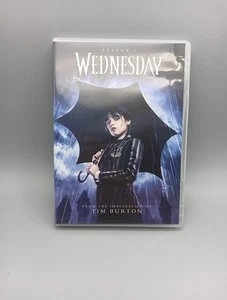 Wednesday: the Complete First Season (DVD, 2022) Tim Burton Addams Family - Imagen 1 de 6