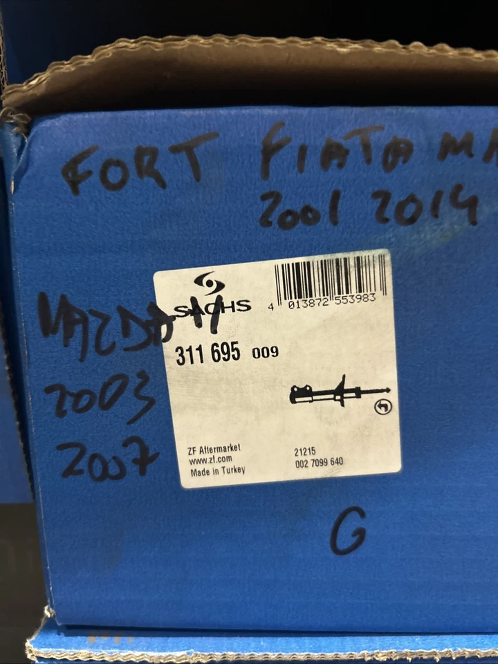 Amortisseur (à l'unité) SACHS 311 695 - Photo 1/1