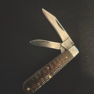 Case Tested XX 1920s Barehead jackknife with bone handle Rare! - Image 1 of 4