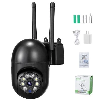 Wireless Security Camera System Outdoor Home 5GHZ Wifi Night Vision Cam 1080P HD - Image 1 of 4