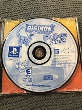 PS1 Digimon Rumble Arena Sony PlayStation 1 2002 Tested