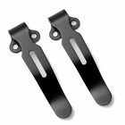 2pcs Deep Carry Pocket Clip Black Stainless Steel for Benchmade 940 941 560