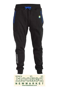 Preston Black Lightweight Joggers *All Sizes Available* - Picture 1 of 5