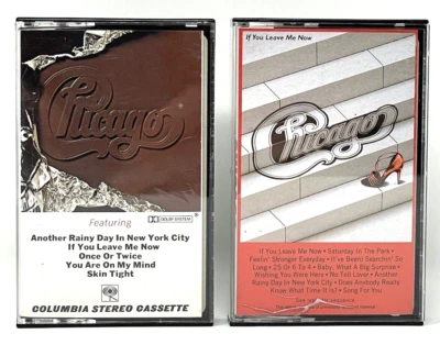 2 Chicago Cassette Tapes - "Chicago X" & "If You Leave Me Now" - Image 1 of 4