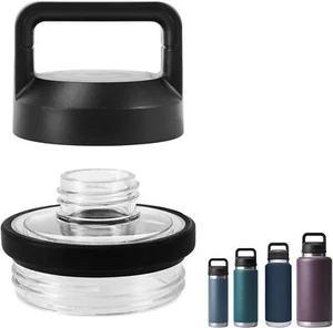 Screw Top Lid Replacement Compatible with Rambler Yeti, Screw Top Chug Cap - Picture 1 of 3