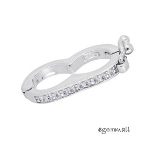 Charm Connectors For Necklace Egemmall Sterling Silver Pearl