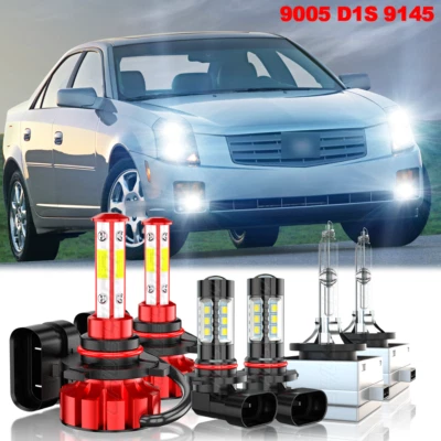 KIT de faros antiniebla HID/LED para Cadillac CTS 2003 2004 2005 2006 2007 Foto 1 de 4