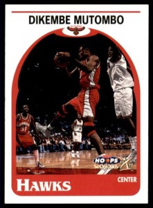 1999-00 Hoops Decade Hoopla Dikembe Mutombo Atlanta Hawks #153