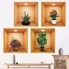 Autohesion Flower Decals Home Decoration Wall Illustration New 3d Wallpapers