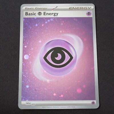 Pokemon SV01 Scarlet & Violet Base Set Basic Psychic Energy Cosmos Holo 005 NM - Image 1 of 2