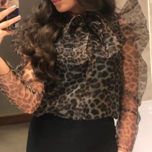 Las mejores ofertas en Zara Animal Print blusas para mujer | eBay