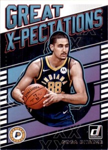 2019-20 Donruss Great X-Pectations GOGA BITADZE Indiana Pacers #10