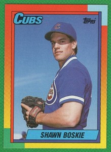 Shawn Boskie - 1990 Topps Traded #10T - Chicago Cubs Baseball Card
